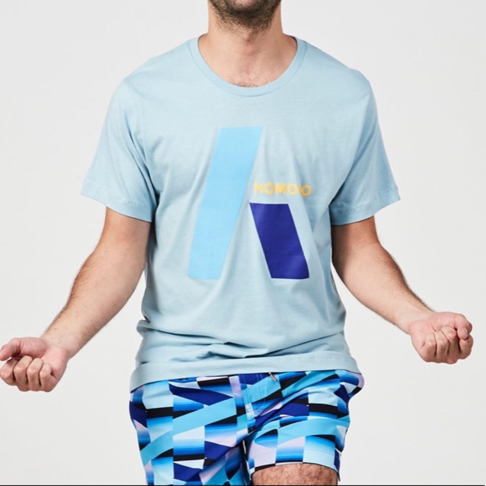 Homoco Blue T-shirt Small NEW